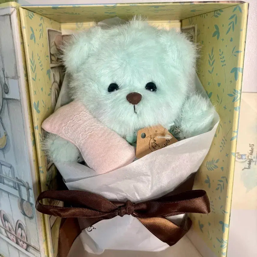 [BUNJANG] Teddy Tales Rena Bear Sleepy Head S Size / (새상품/풀구성) 테디테일즈 레나베어 슬리피헤드 S 사이즈 팝니다.
