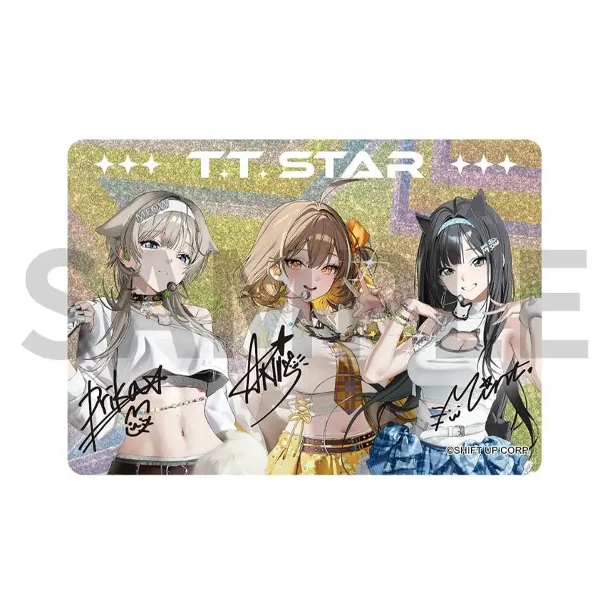 [BUNJANG] Nikke T.T. Star Tower Records Pop-up Acrylic Photocard 4-Set / 새상품)니케 T.T.start 타워레코드 팝업 아크릴 포토카드 4종세트