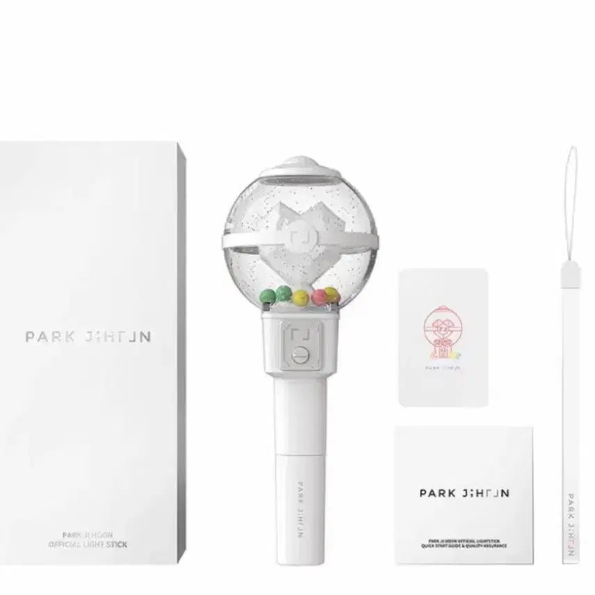 [BUNJANG] Park Jihoon Lightstick Photocard Bundle Set Unsealed / 박지훈 뽑봉 포카 포함 미사용 단순 개봉