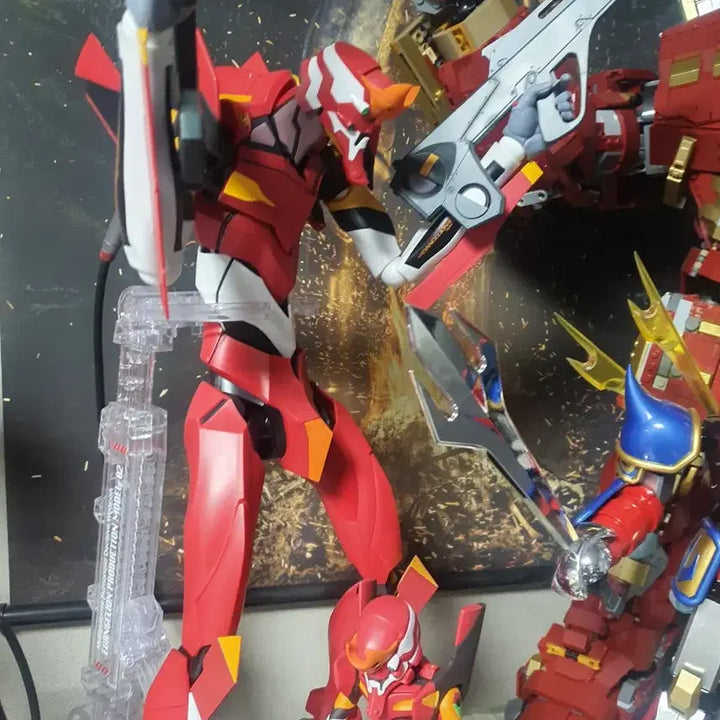 [BUNJANG] Diection Evangelion Unit-01 &amp; Unit-02, Platform Eva 3-Type Figure Set / 에반게리온 피규어 판매합니다