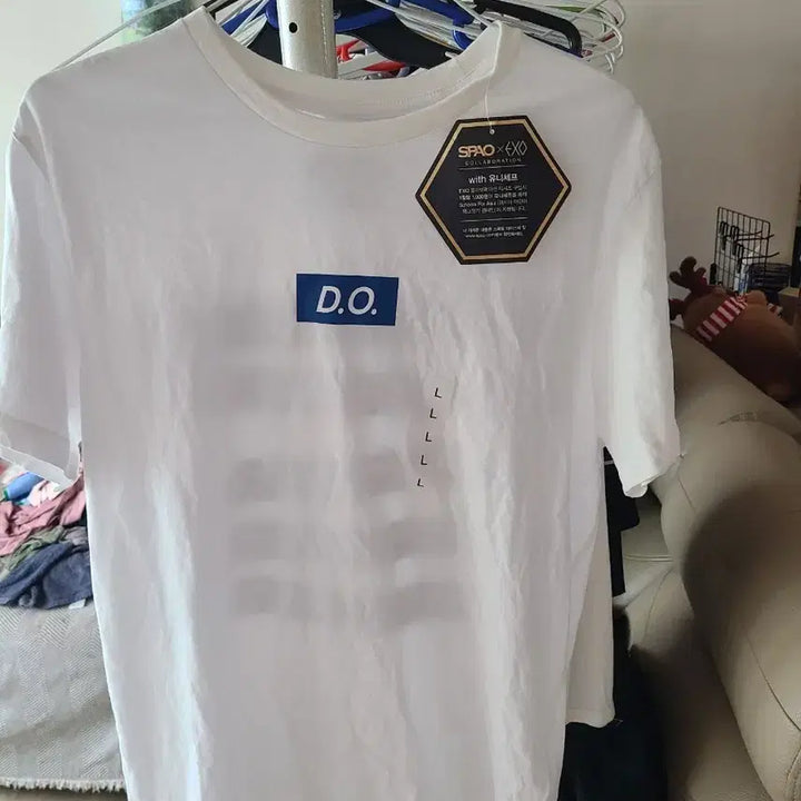 [BUNJANG] EXO D.O. x SPAO Collaboration T-Shirt (Size L) / 엑소 디오 티셔츠 스파오
