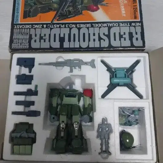 [BUNJANG] Takara Diaclone Mechanical Robot Armored Trooper Votoms Red Shoulder (1/24 Scale) / 타카라 초합금 보톰즈 판매