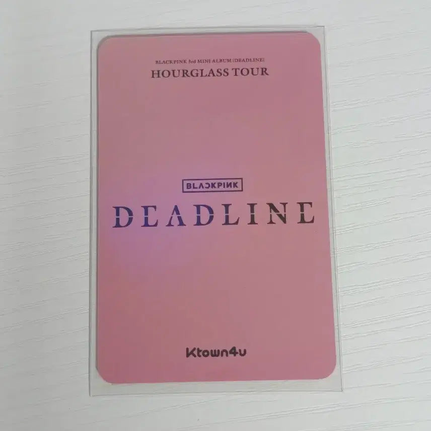 [BUNJANG] BLACKPINK Rosé Deadline Ktown4u Hologram Photocard / 블랙핑크 로제 데드라인 케타포 K4U 홀로그램 포카