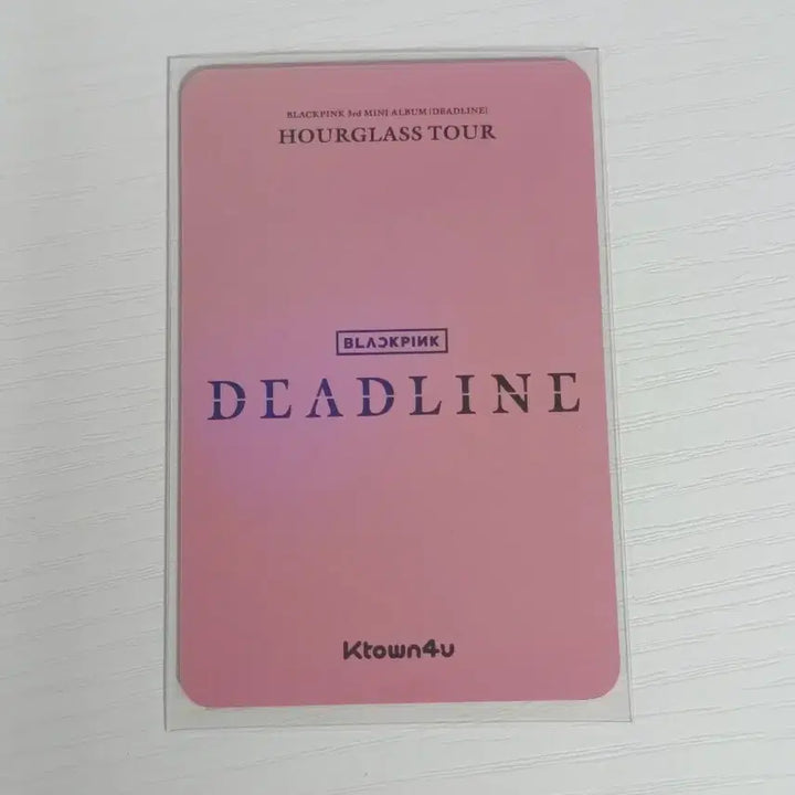 [BUNJANG] BLACKPINK Rosé Deadline Ktown4u Hologram Photocard / 블랙핑크 로제 데드라인 케타포 K4U 홀로그램 포카