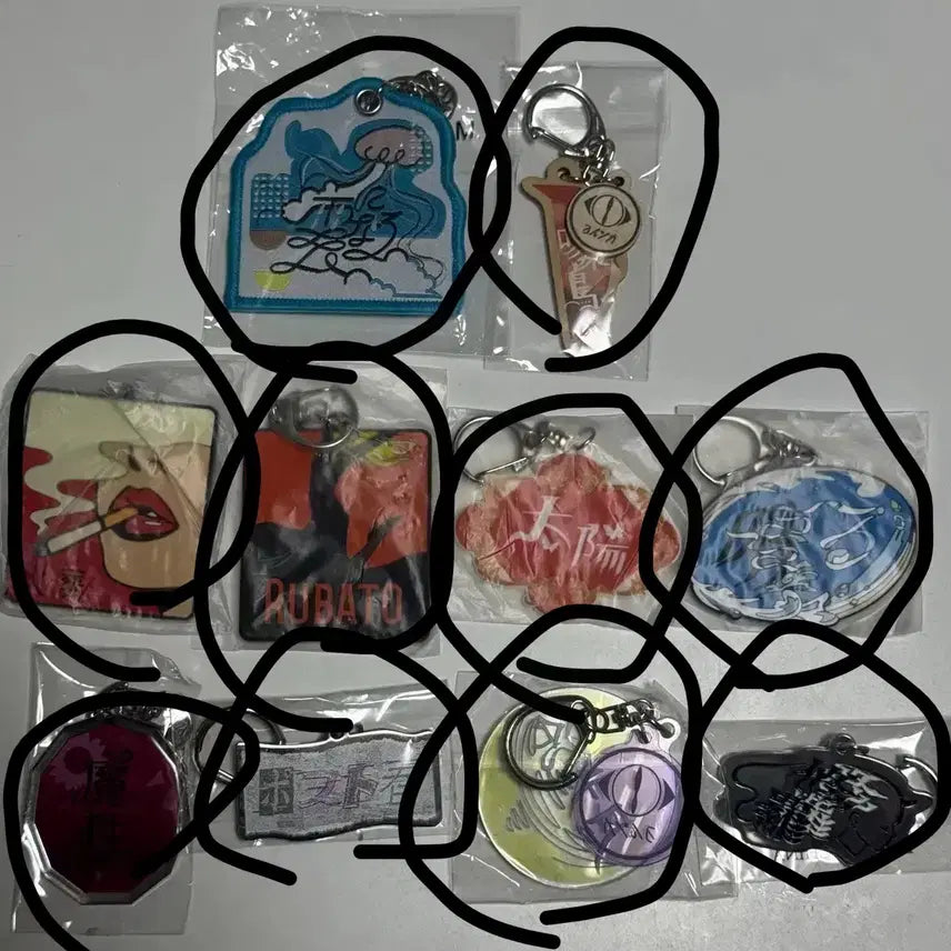 [BUNJANG] Yorushika First-Person Gacha Keyring / 요루시카 일인칭 가챠 키링