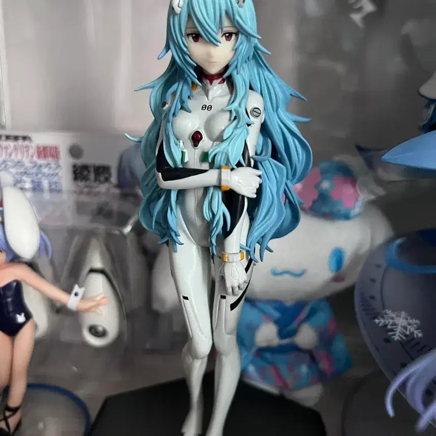 [BUNJANG] Evangelion Ayami Rei Long Hair POP UP PARADE Figure / 에반게리온 아야나미 레이 장발 팝업퍼레이드 피규어