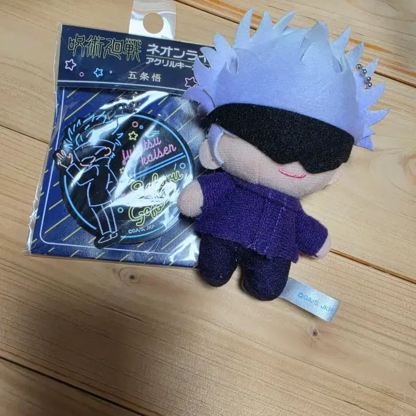 [BUNJANG] Satoru Gojo Nui &amp; Neon online Plush / 고죠 사토루 누이&amp;네온라인