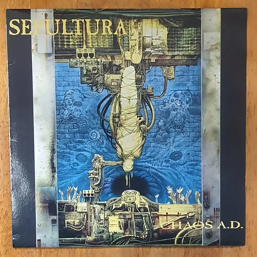 [BUNJANG] Sepultura Chaos A.D. LP NM / 메탈 세풀투라 Chaos A.D. Lp.nm