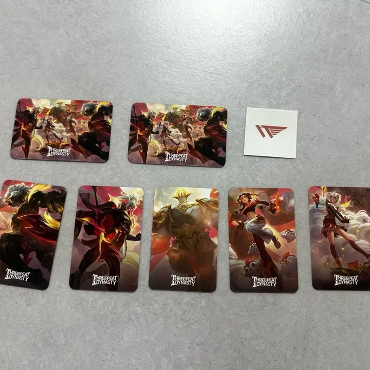 [BUNJANG] T1 Worlds Championship Photocard Set (Faker, Gumayusi, Keria, Oner, Doran) / MSI T1 월즈 우승 포카세트