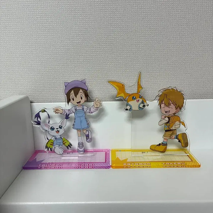 [BUNJANG] Digimon Takeru Hikari Acrylic Standee Set / 디지몬 리키 나리 아크릴 타케루 히카리