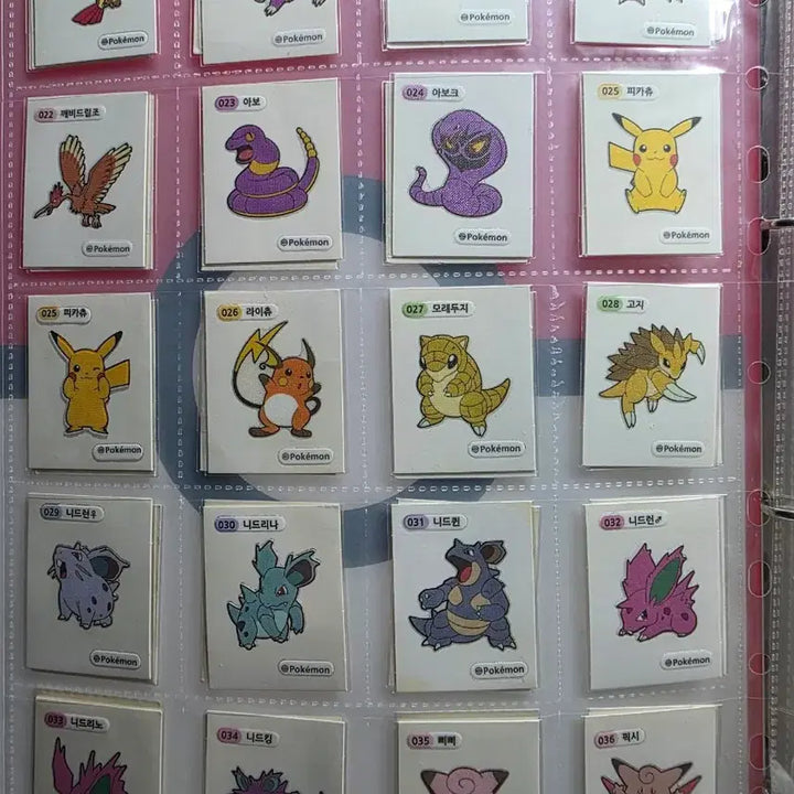 [BUNJANG] Pokemon Bread Stickers Gen 1 - 153 Types / 포켓몬 띠부씰 1세대 세자리 153종+앨범