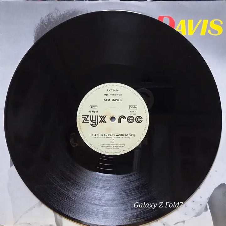 [BUNJANG] Kim Davis Hello LP / BA-648. 독일반. Hello. 킴 데이비스 헬로 LP