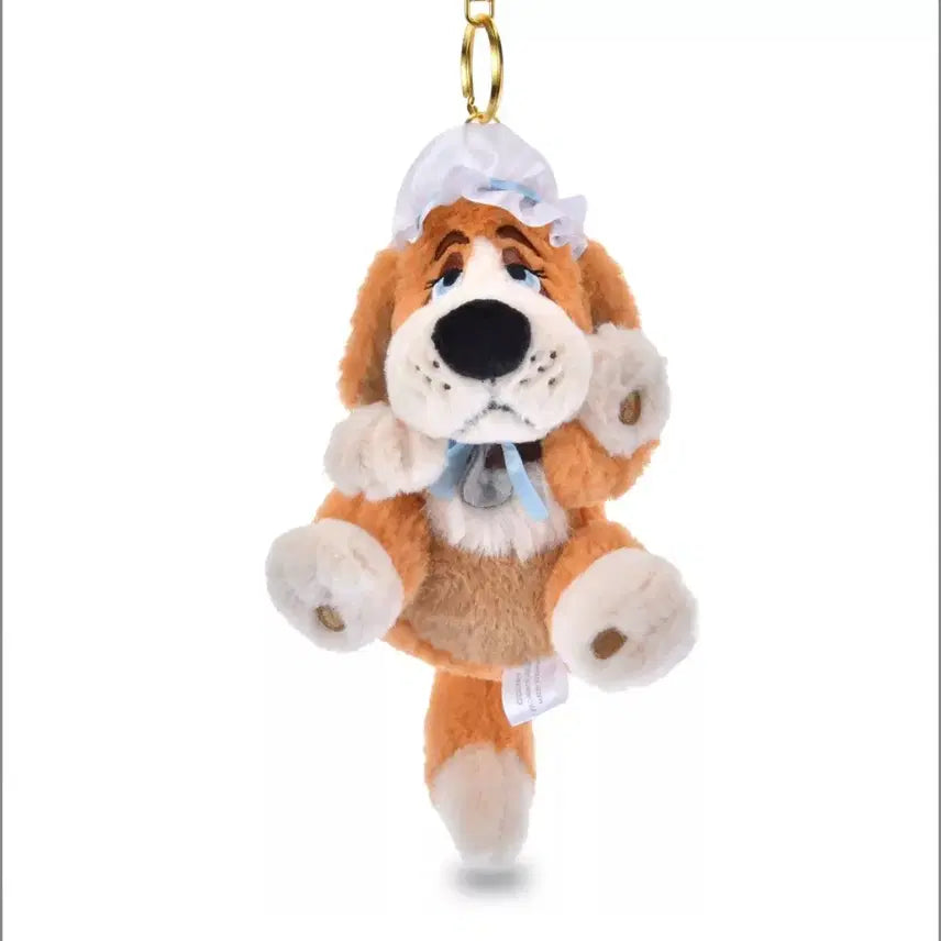 [BUNJANG] Disney Peter Pan Nana Dog Plush Keychain / 디즈니 피터팬 강아지 나나 인형 키링