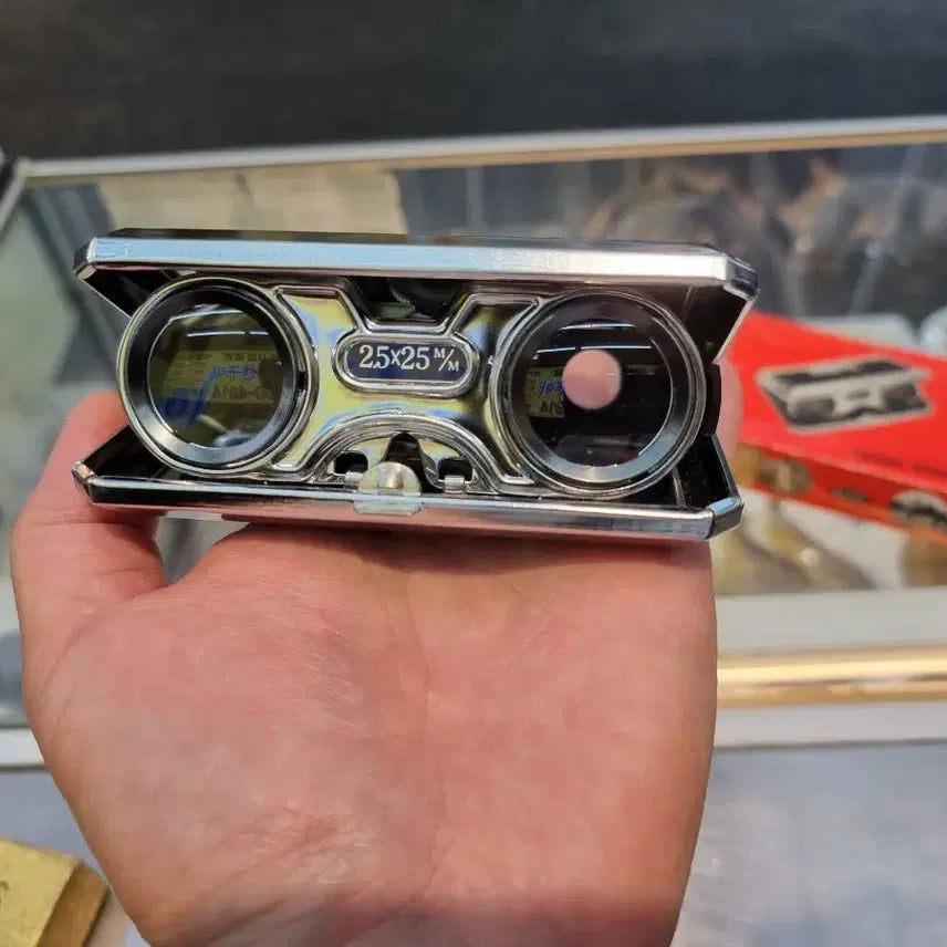 [BUNJANG] JAPAN Retro Opera Glasses Chrome Black / JAPAN 레트로 오페라글라스 크롬 black