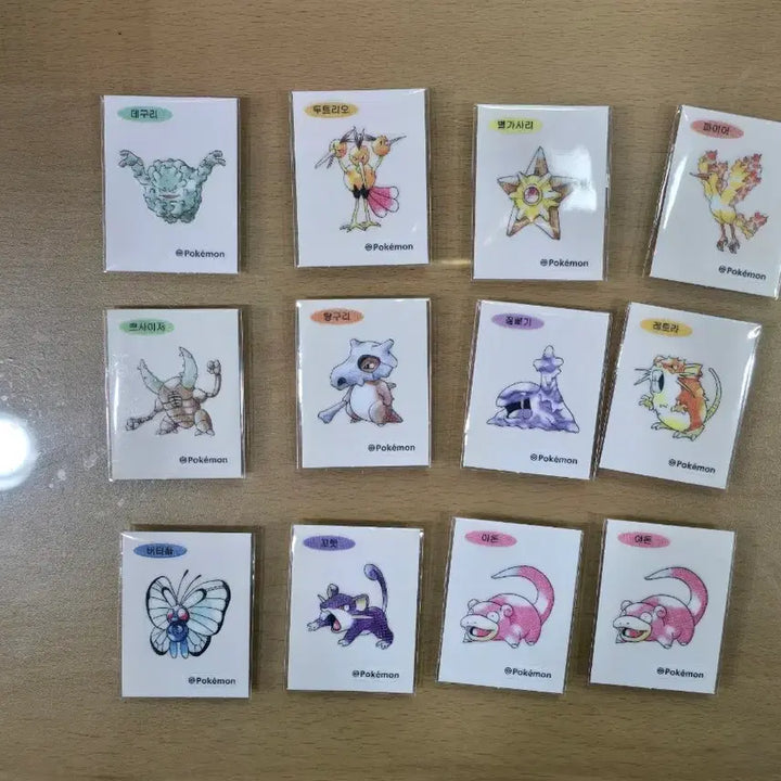 [BUNJANG] Pokemon Sticker Collection / 포켓몬 띠부씰 판매