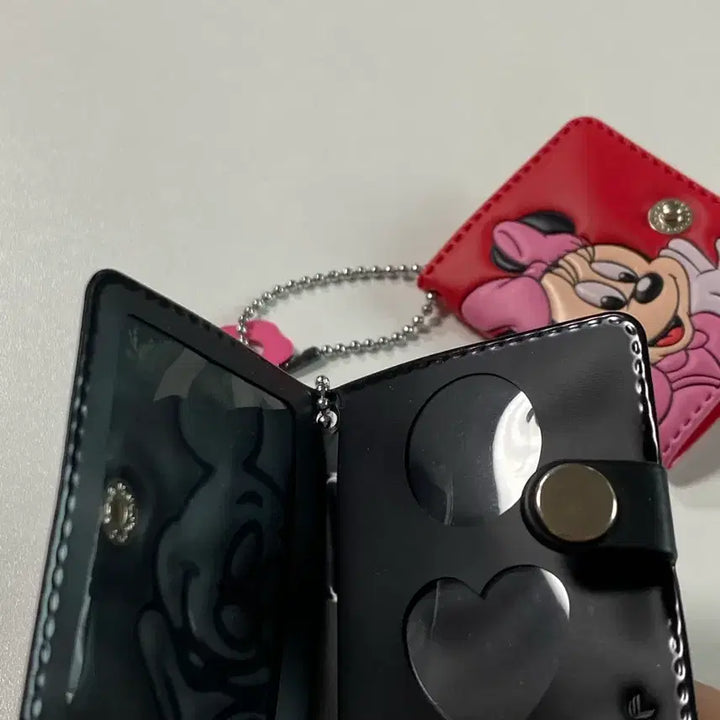 [BUNJANG] Disney Mickey Mouse &amp; Minnie Mouse Album Keyring / 디즈니 미키마우스 미니마우스 앨범 키링