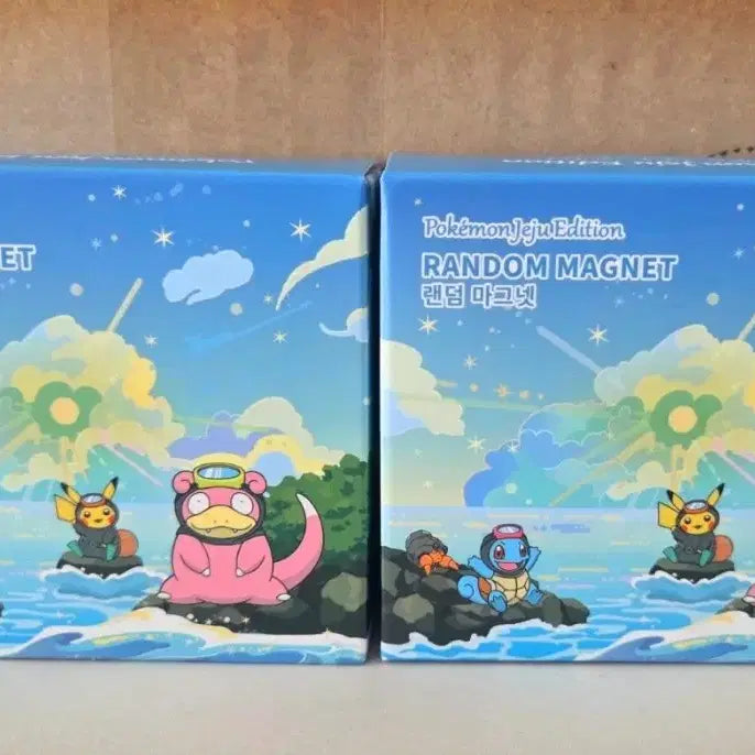 [BUNJANG] Pokemon Store Jeju Limited Edition Pikachu Magnet Set (2 types) / 포켓몬 스토어 제주 마그넷(피카츄만 2종)