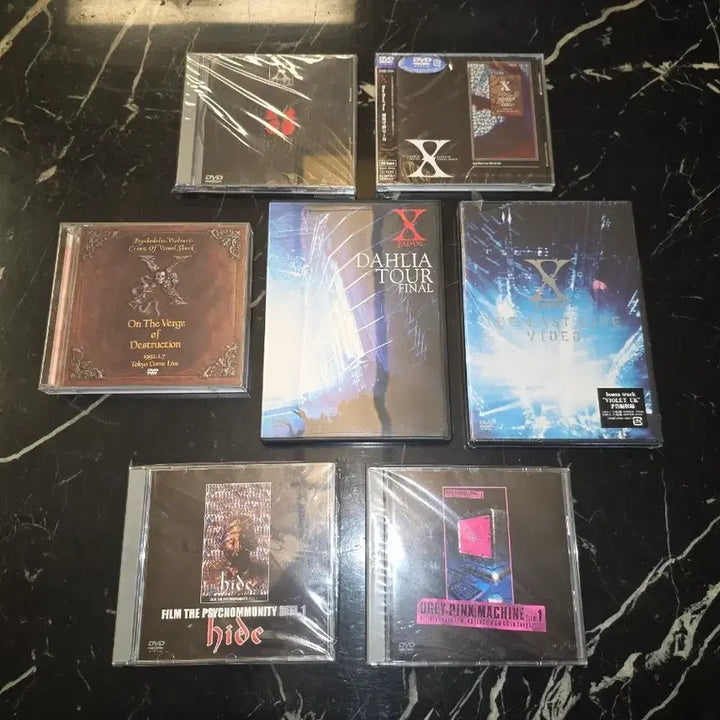 [BUNJANG] X-JAPAN hide YOSHIKI CD DVD VHS Collection / X-JAPAN hide CD 및 DVD, VHS 컬렉션 다수 판매합니다.