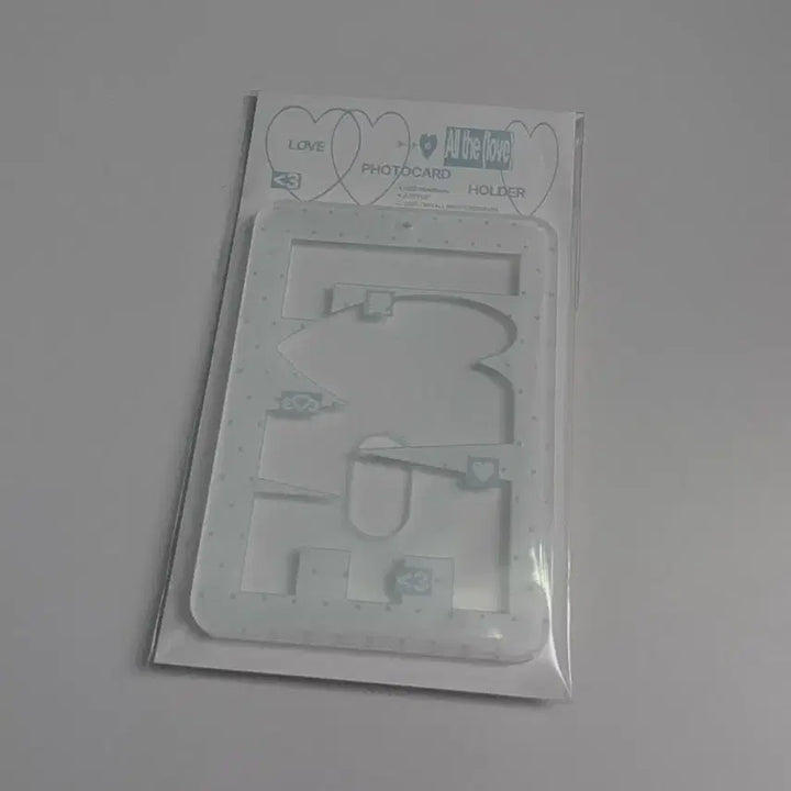 [BUNJANG] TWO TWO LOVE Photocard Holder Custom Option 