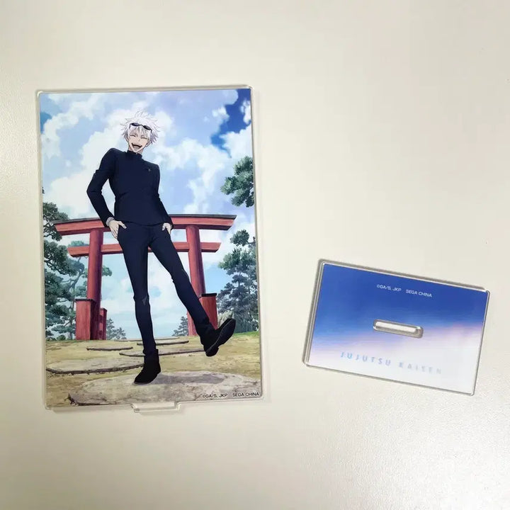 [BUNJANG] Jujutsu Kaisen Sega Lucky Draw Acrylic Stand Gojo / 주술회전 세가 럭키 쿠지 군청낙일 아크릴 고죠