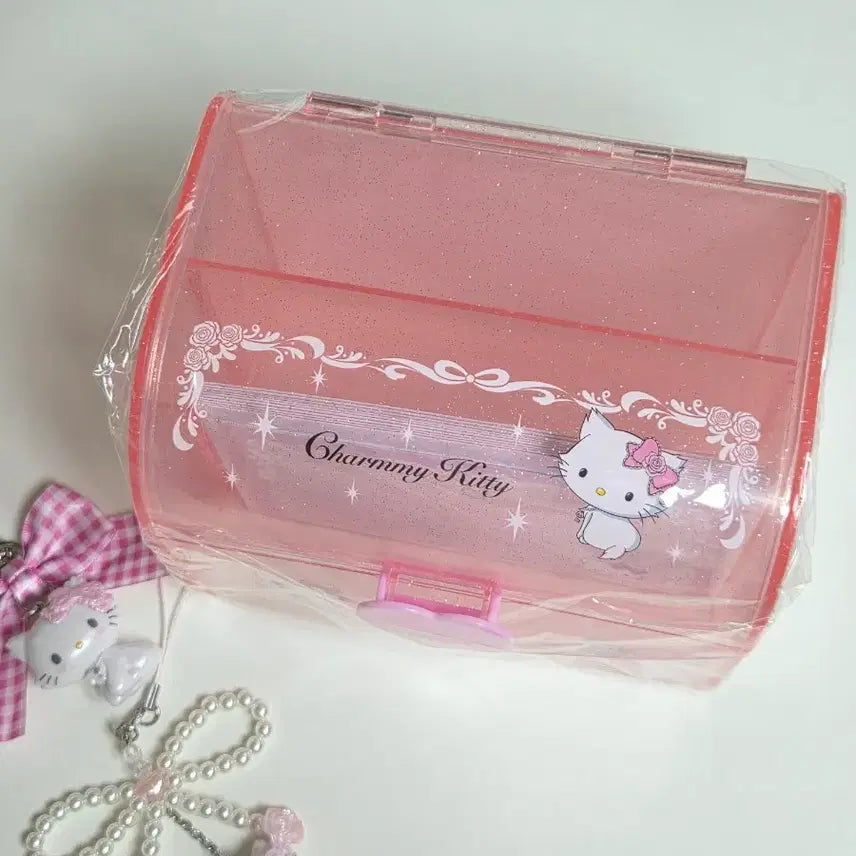 [BUNJANG] Vintage Charmmy Kitty Letter Set Storage Case / 고전키티 챠미키티 레터세트 보관함 케이스
