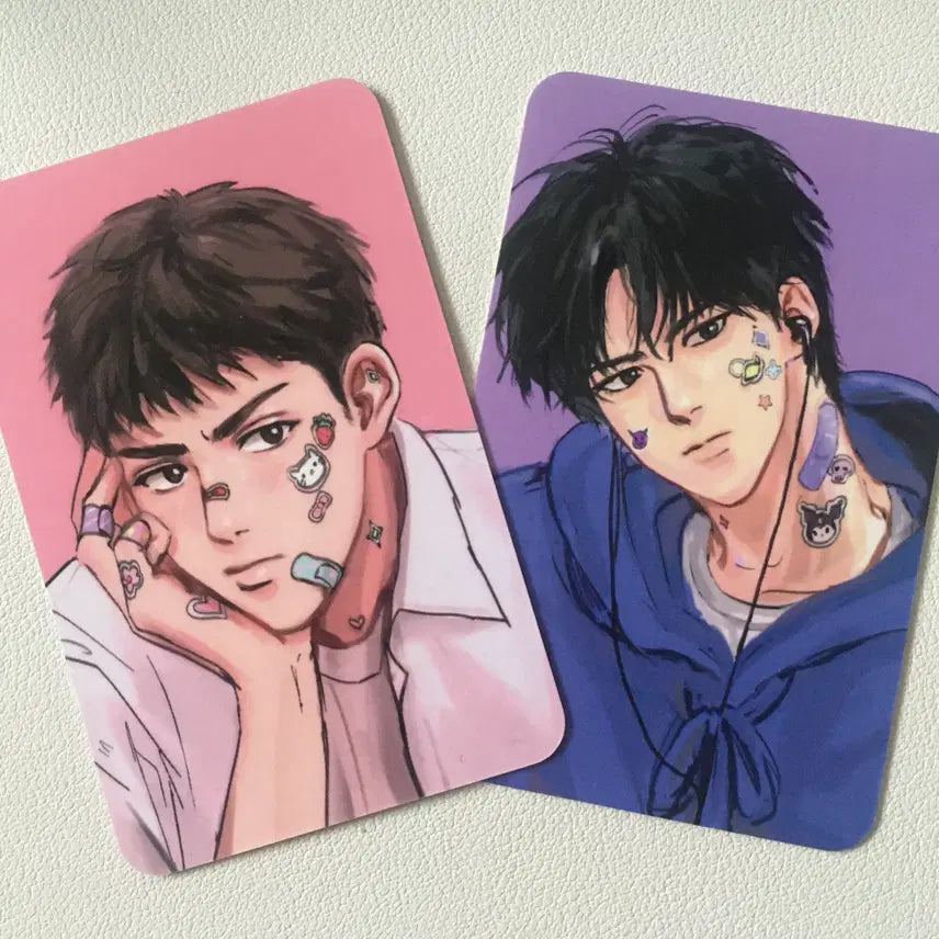 [BUNJANG] Slam Dunk Taewoong &amp; Daeman Double-Sided Photocard / 무나) 슬램덩크 태웅대만 탱댐 포카