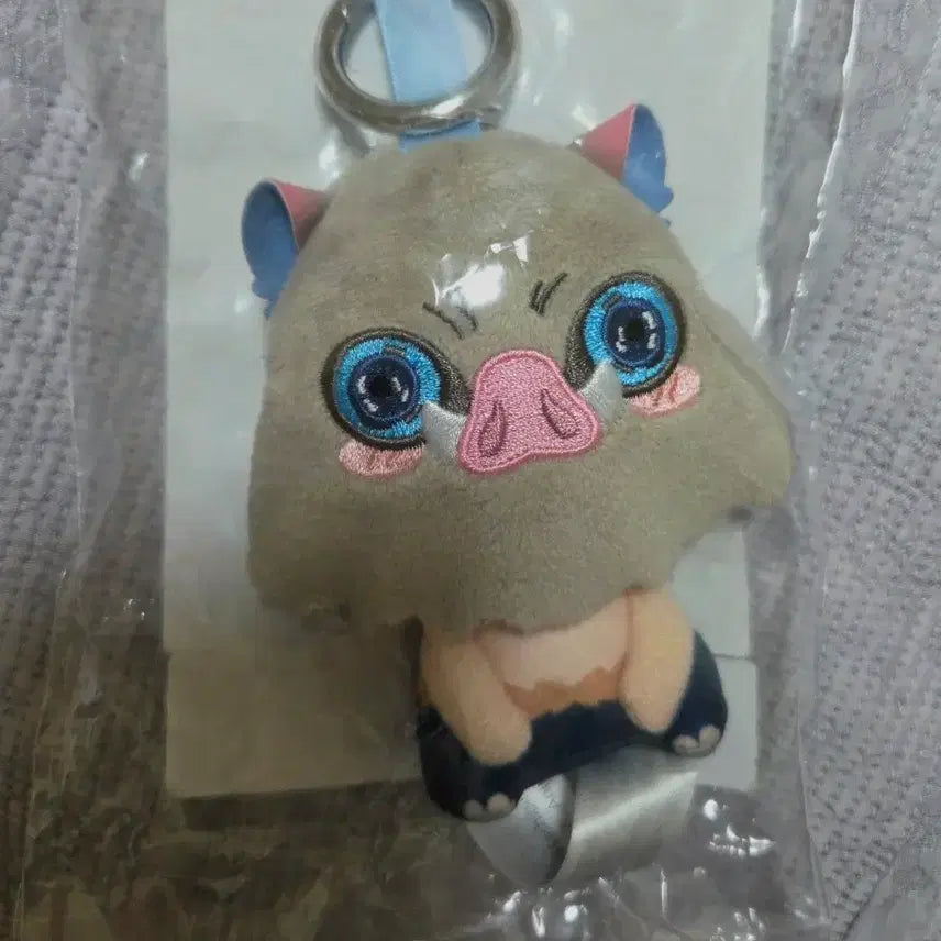 [BUNJANG] Furyu Demon Slayer Inosuke Moshipico Plush Doll (Sealed) / [미개봉] 귀멸의칼날 이노스케 후류 모찌피코 누이 솜인형 Furyu 귀칼