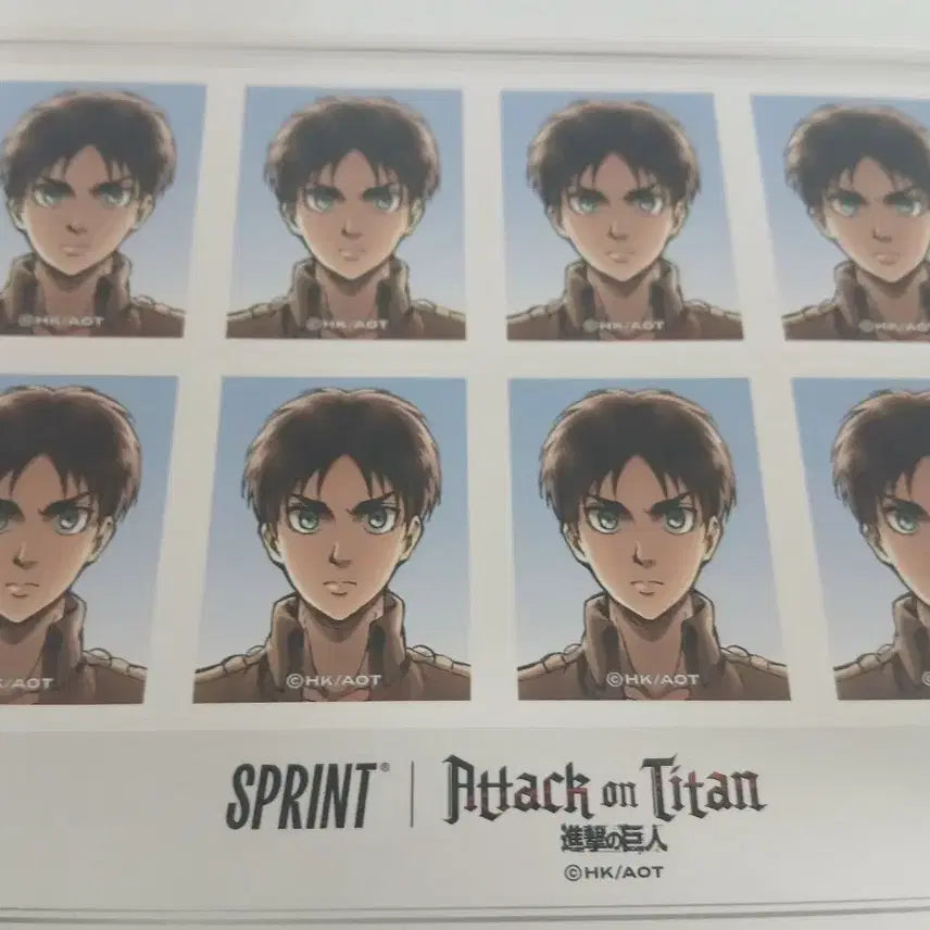 [BUNJANG] Attack on Titan Exhibition Eren Mikasa "Mejilushi" Keychain Bundle Set / 진격의거인 전시회 에렌 미카사 메지루시 일괄