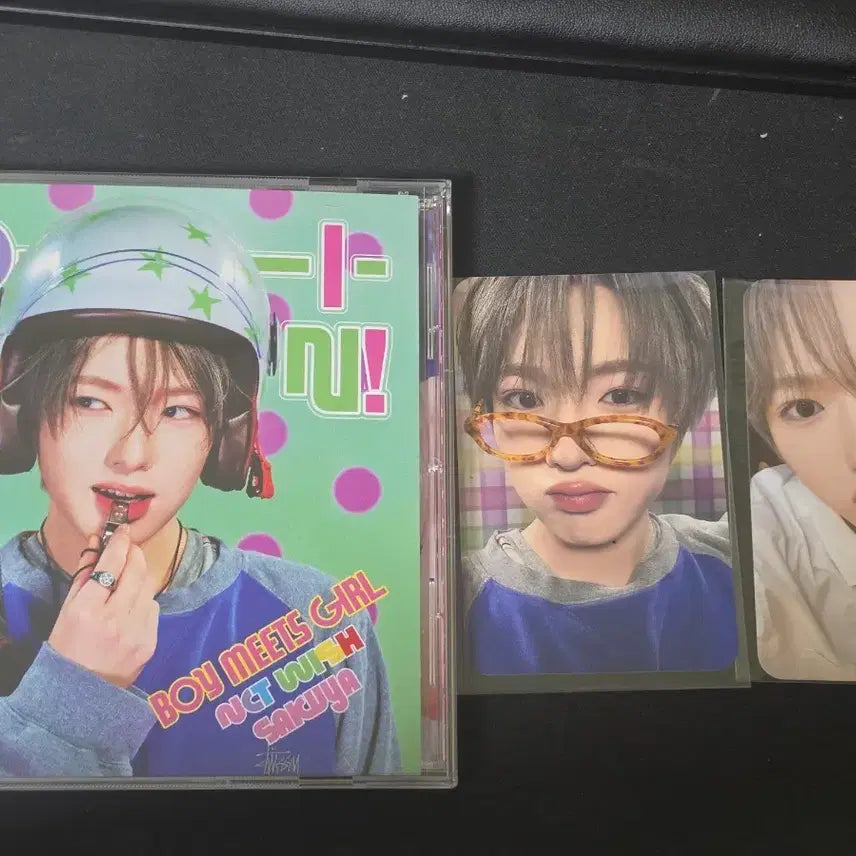 [BUNJANG] NCT WISH Sakuya Boy With Luv Album Photocard Set / 엔시티 위시 사쿠야 보이미츠걸 앨범 포토카드 포함