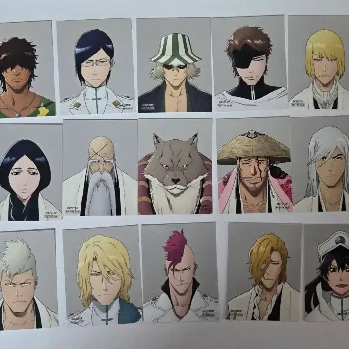 [BUNJANG] Bleach Exhibition Special Set 21 Cards / 블리치 전시회 10만원 특전 21장 양도
