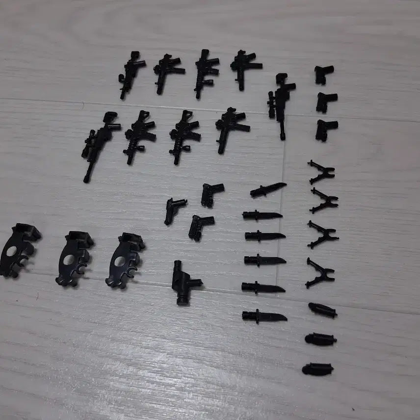 [BUNJANG] Lego Compatible Weapon and Accessory Bundle Set / 레고 호환 총기 및 무기 등 일괄 판매