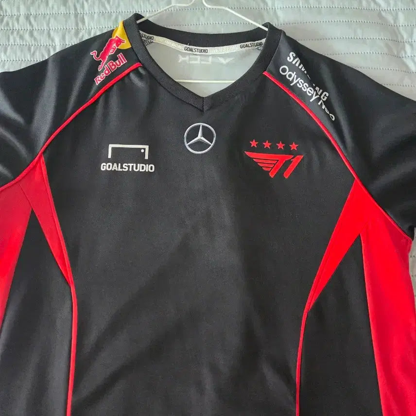 [BUNJANG] T1 Faker 2024 LCK Jersey XL + Keria Photocard / 2024 T1 FAKER LCK 유니폼 XL + 서비스 케리아 포카