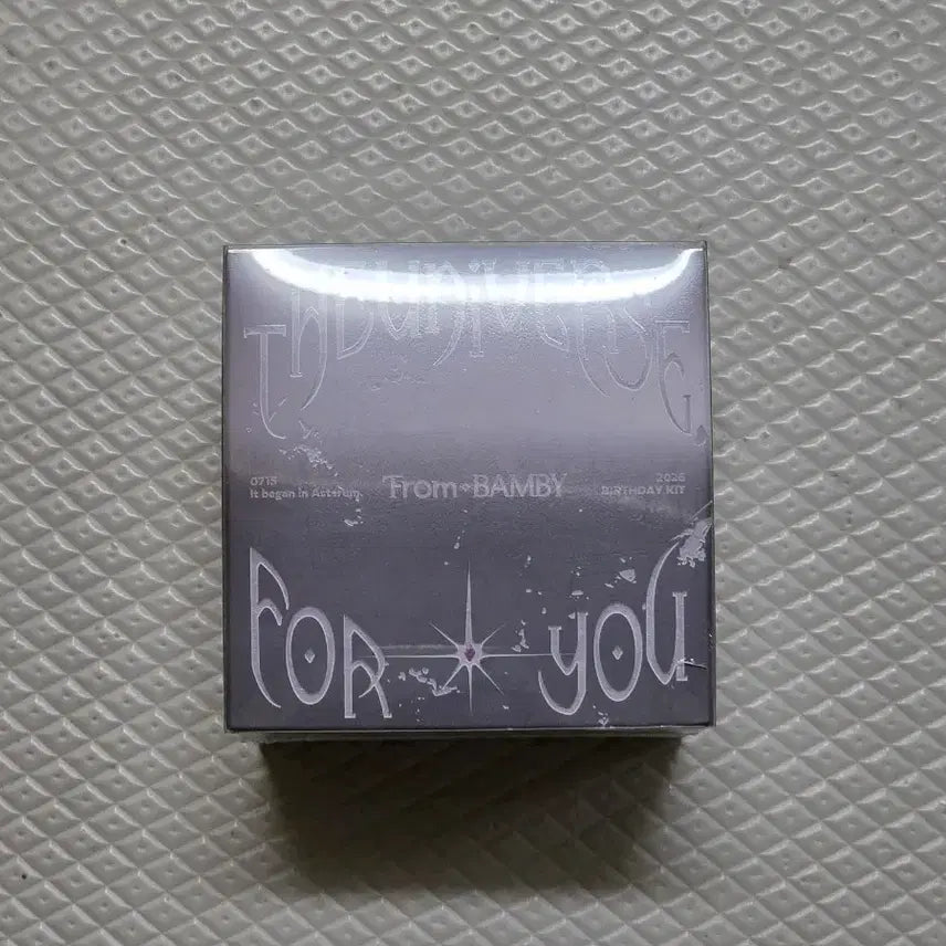 [BUNJANG] Bambi Birthday Ring Sealed / 밤비 생일반지 미개봉판매