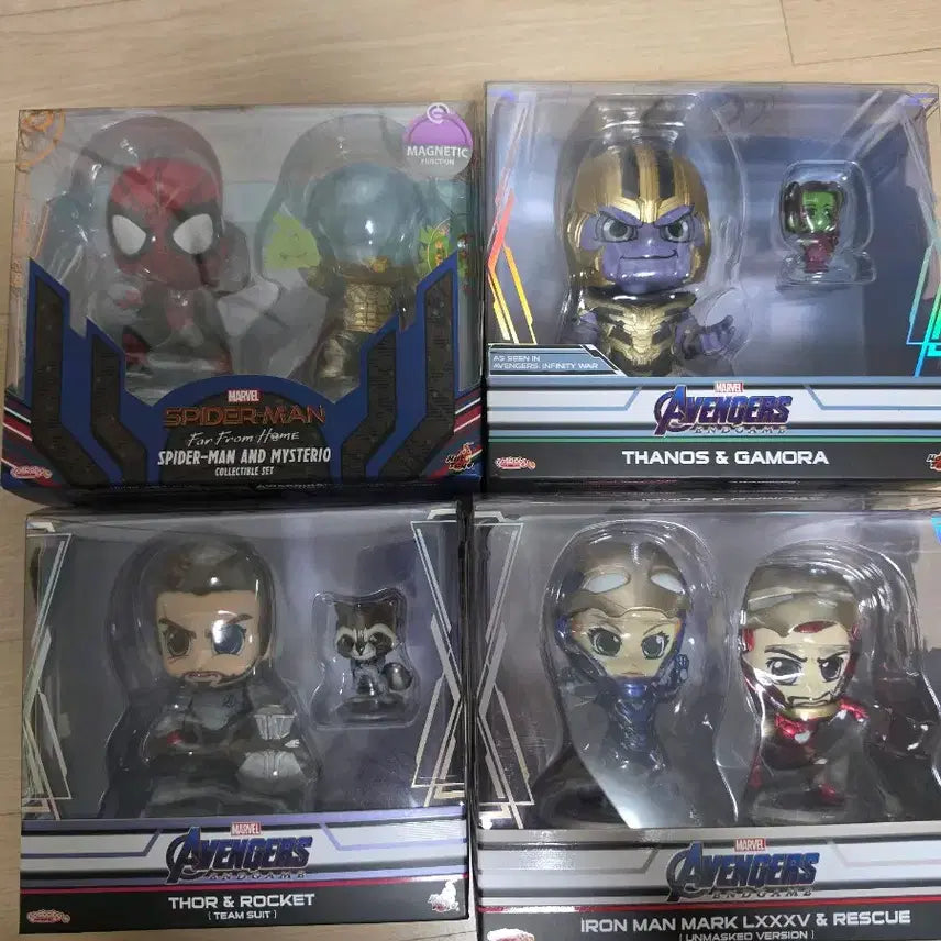 [BUNJANG] Hot Toys Cosbaby Avengers Bundle Set Figures / 핫토이 코스베이비 어벤져스 피규어 일괄판매