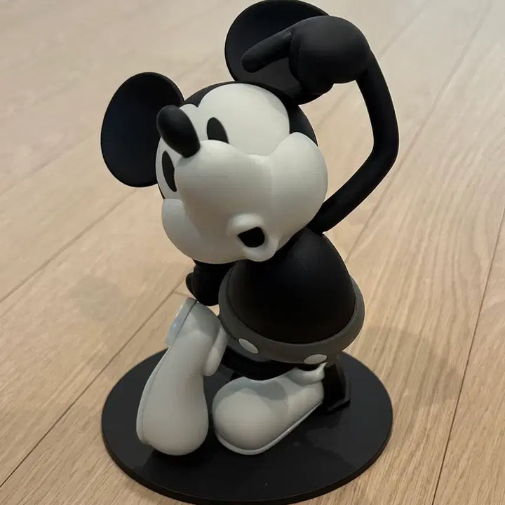 [BUNJANG] Disney Mickey Mouse Black and White Figure Limited Edition / 리미티드) 디즈니 미키마우스 흑백 피규어