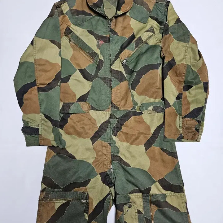 [BUNJANG] 1980s Republic of Korea Marine Corps Tanker Uniform Jacket (Bo-geup Issue) / 80년대 해병대 기갑복 상의 판매합니다