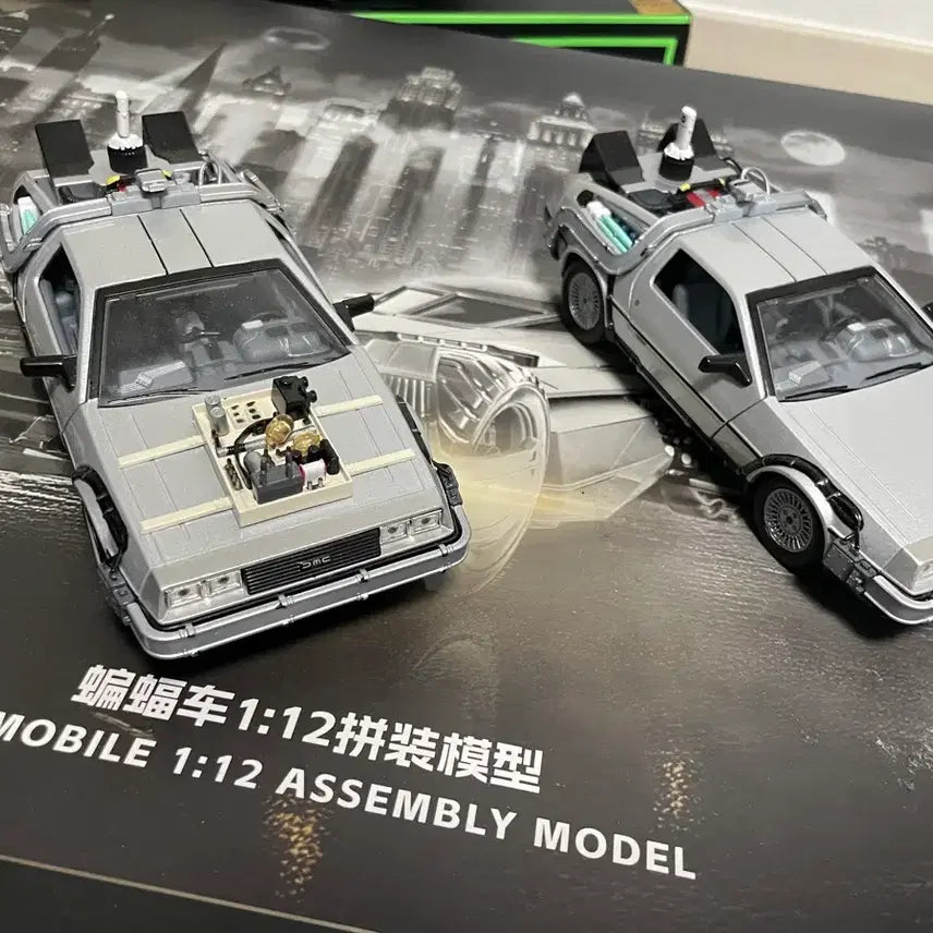 [BUNJANG] Hot Toys x DeLorean Diecast Model Set 1:24 Scale / 핫토이x 드로리안 다이캐스트 1:24 일괄