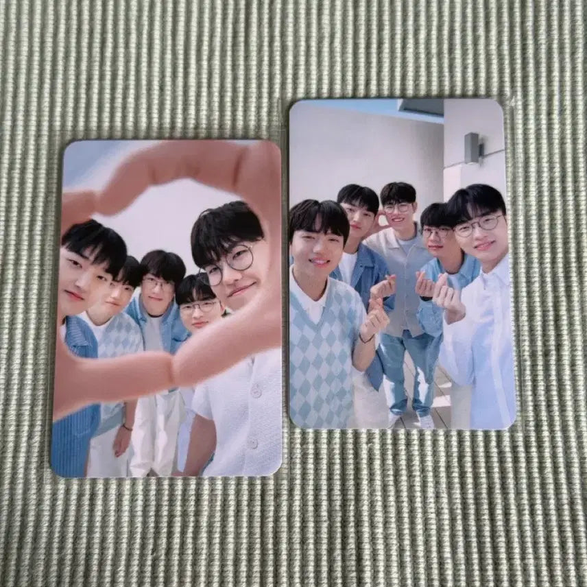 [BUNJANG] T1 Faker Photocard Set / 대웅제약 T1 티원 5인 포카 2종 일괄판매