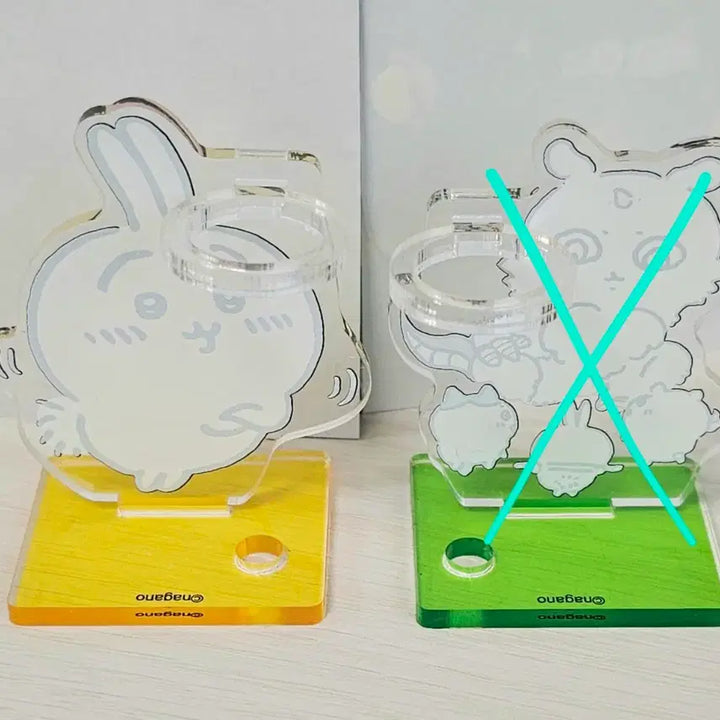 [BUNJANG] Chiikawa Acrylic Pen Stand Set - Usagi, Ano Ko, Hachiware / 치이카와 아크릴 펜스탠드 우사기