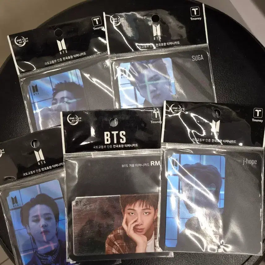 [BUNJANG] BTS T-Money Transportation Card Bundle Set / 방탄소년단 교통카드 일괄