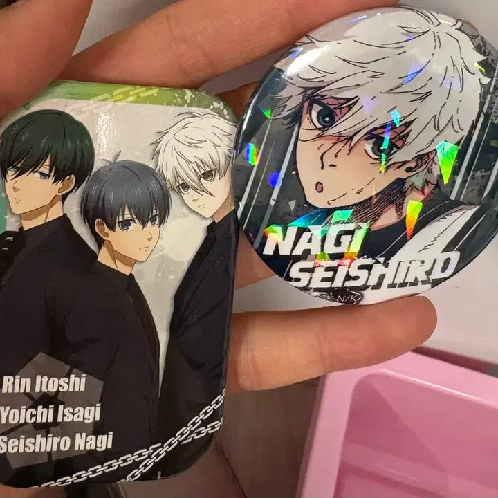 [BUNJANG] Blue Lock Nagisa Seishiro Itoshi Rin Yoichi Isagi Badge Set / 블루록 나기 세이시로 이토시 린 요이치 이사기 뱃지