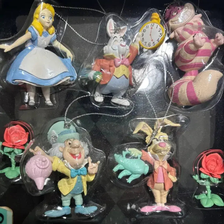 [BUNJANG] Alice in Wonderland Christmas Ornament Set Figure / 이상한 나라의 앨리스 오너먼트 세트 피규어