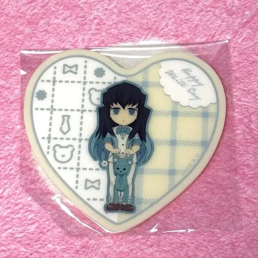 [BUNJANG] Muichiro White Day Acrylic Coaster (Sealed) / 무이치로 화이트데이 아크릴 코스터 미개봉