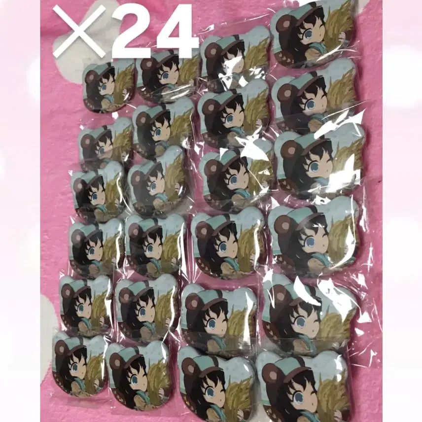 [BUNJANG] Muichiro Tokito Autumn Festival Can Badge Bundle (24 pcs) / 무이치로 가을축제 캔뱃지 24개 일괄 이타백