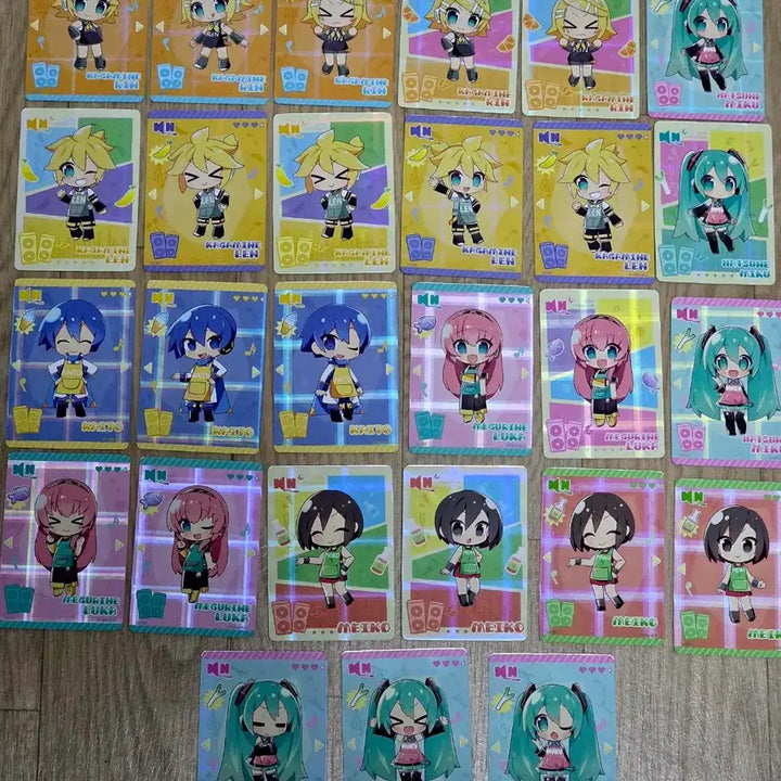 [BUNJANG] Hatsune Miku &amp; Various Characters Bundle Set Cards / 하츠네 미쿠 카드 여러 종류 일괄