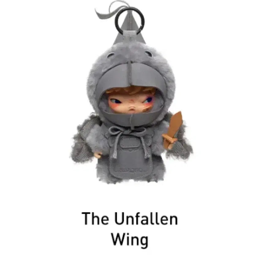 [BUNJANG] Pop Mart Hirono Foggy Wanderer Plush Keychain (Sealed) / 정품 미개봉 새상품)팝마트 히로노 안개 속 여행자 인형키링