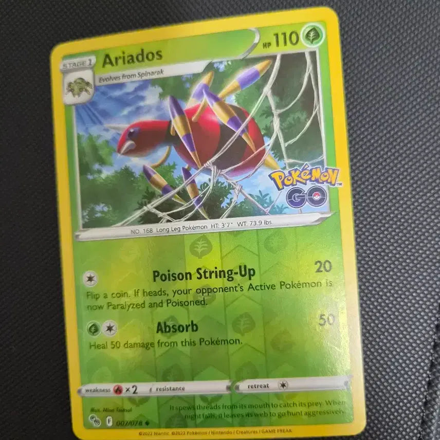 [BUNJANG] Pokemon GO North America Holo / Ilex Single Card / 북미 포켓몬고 일카,홀로