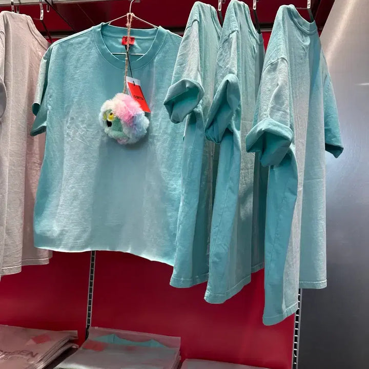 [BUNJANG] Cortiz GREEN GREEN Popup Street Short Sleeve T-Shirt / (새상품) 코르티스 GREEN GREEN 팝업 스트리트 블루 반팔 티셔츠