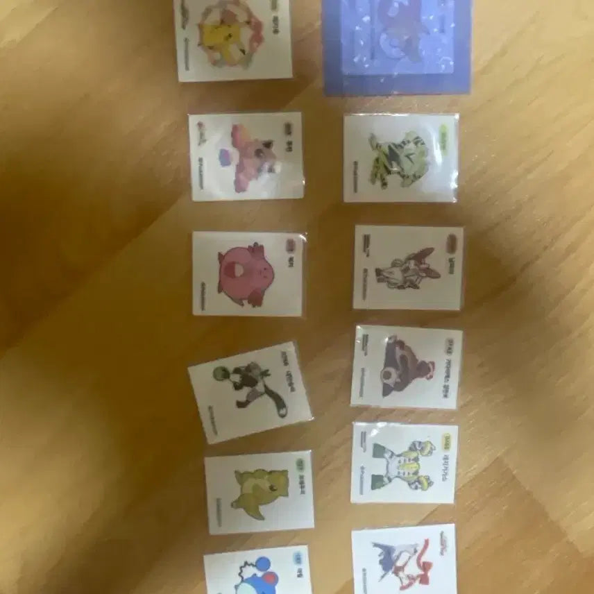 [BUNJANG] Pokemon Mini Sticker Set / 포켓몬 띠부실 판매
