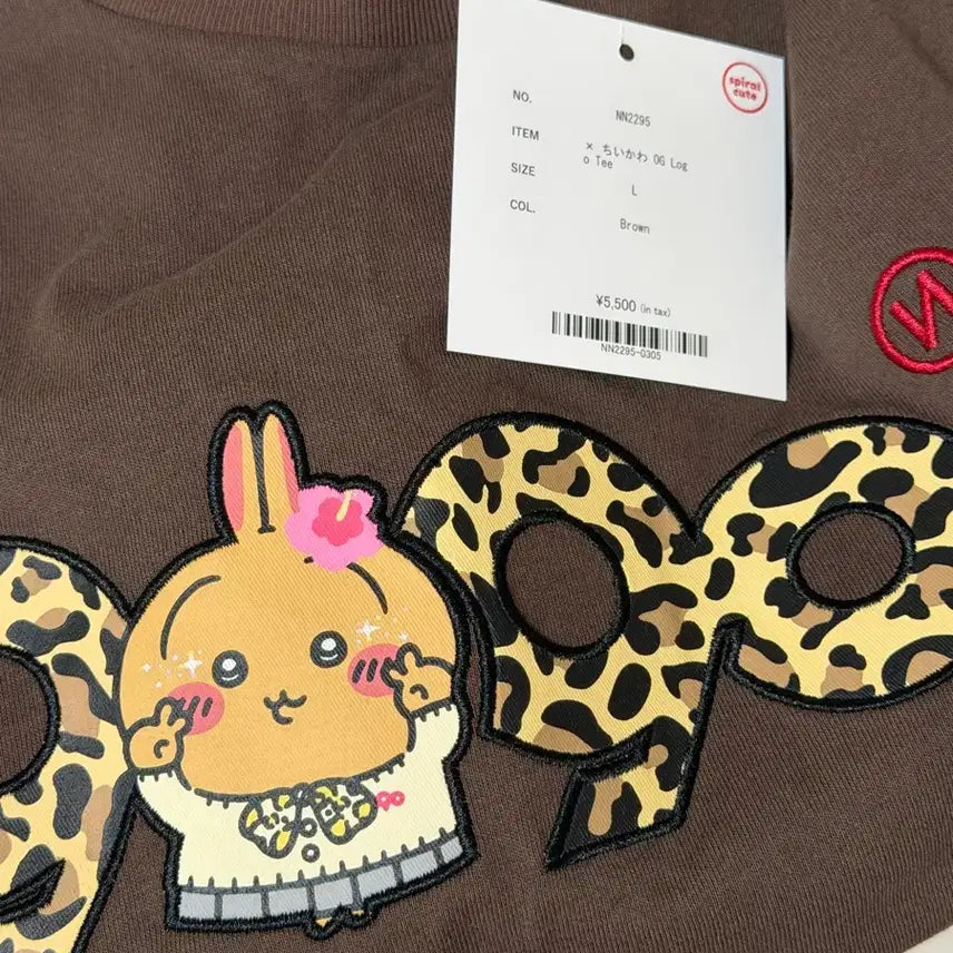 [BUNJANG] Chiikawa x 9090 Collaboration Gal Usagi T-Shirt (Size L) / 치이카와 9090 콜라보 갸루 우사기 티셔츠 L